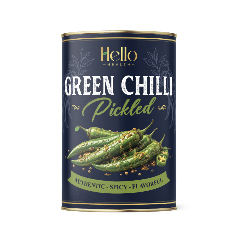 Hello Health Green chilli Pickle